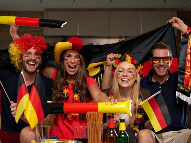 Deutschland-Fans feiern EM-Party | WestLotto
